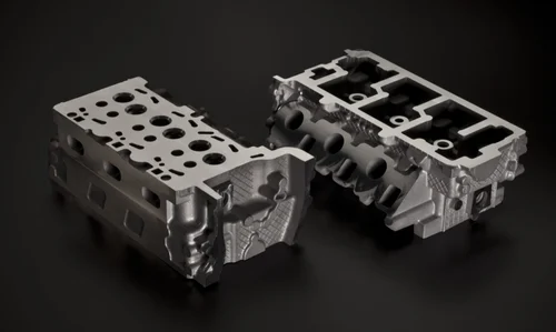 Cleaner ferrous castings produced through shell mould casting