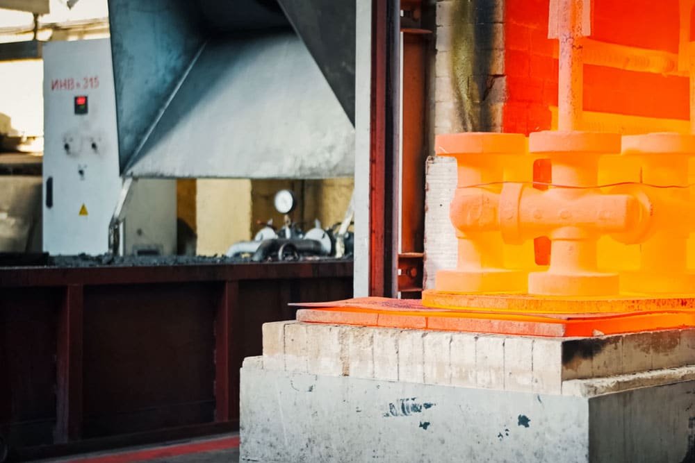 Heat treatment and machining of forged components