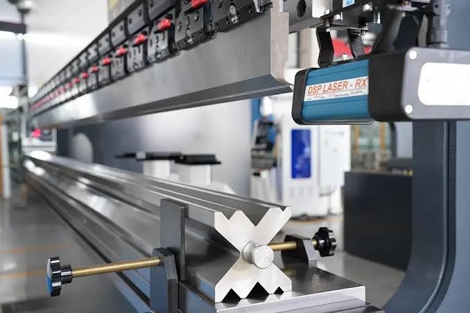 CNC press brake bending process