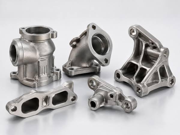 Automotive exhaust and turbo casting component