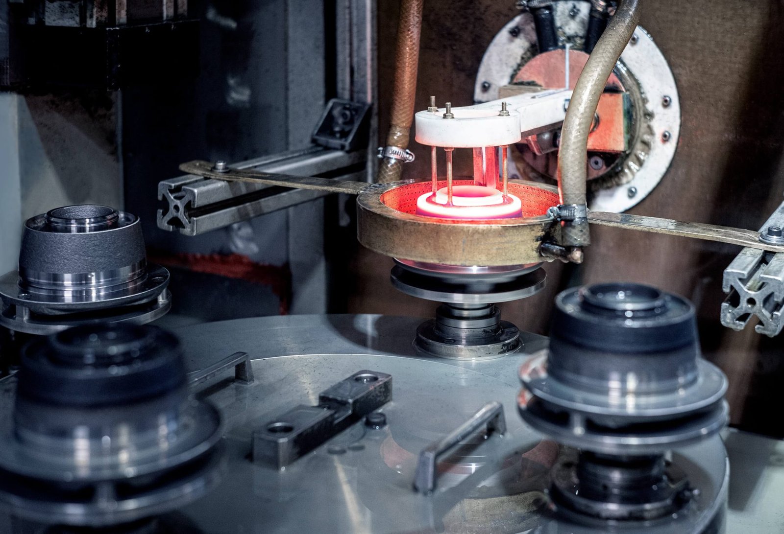 Heat treatment and grinding