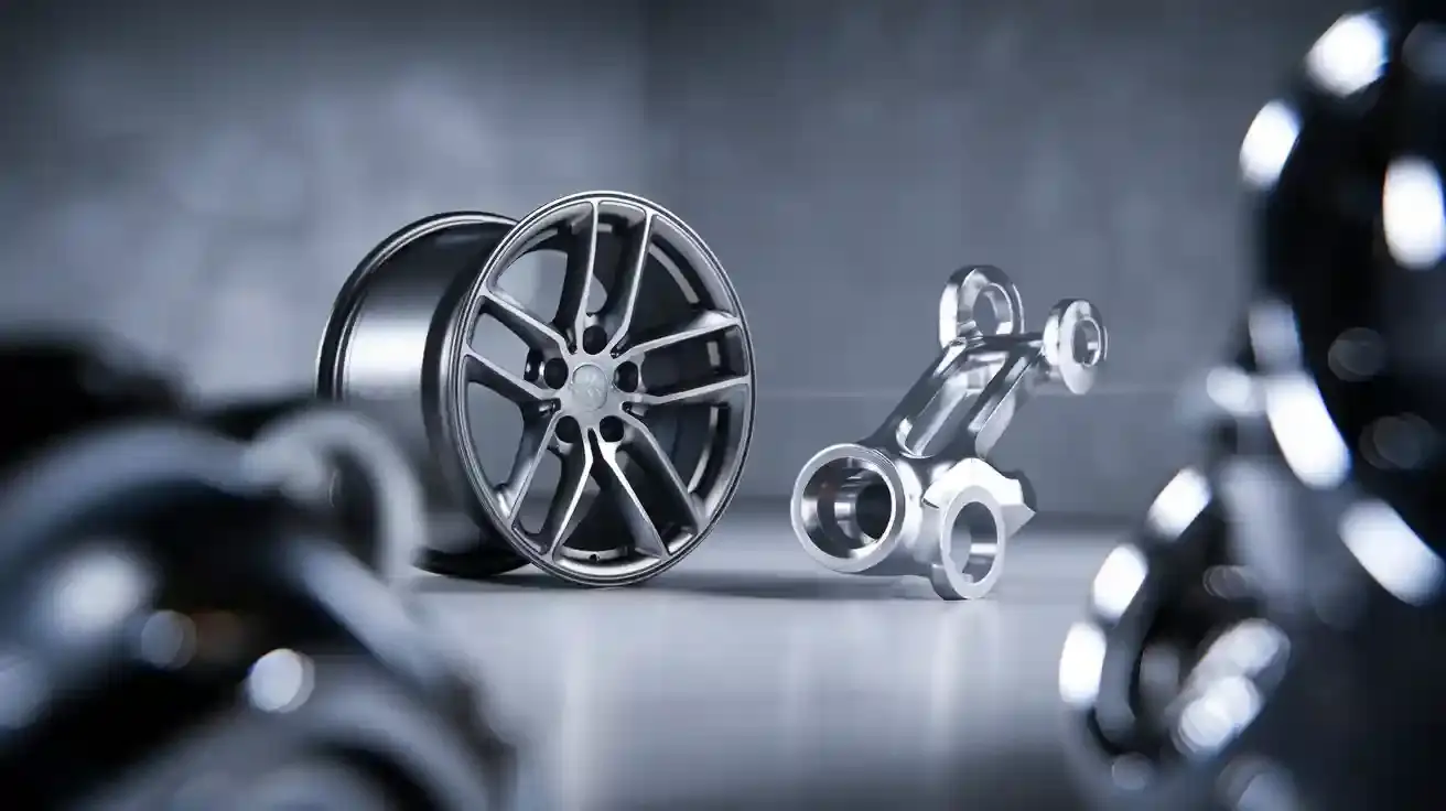 Automotive shaft and gear machined component