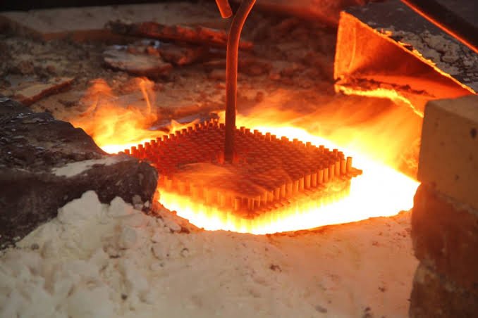 Heat treatment for forged components